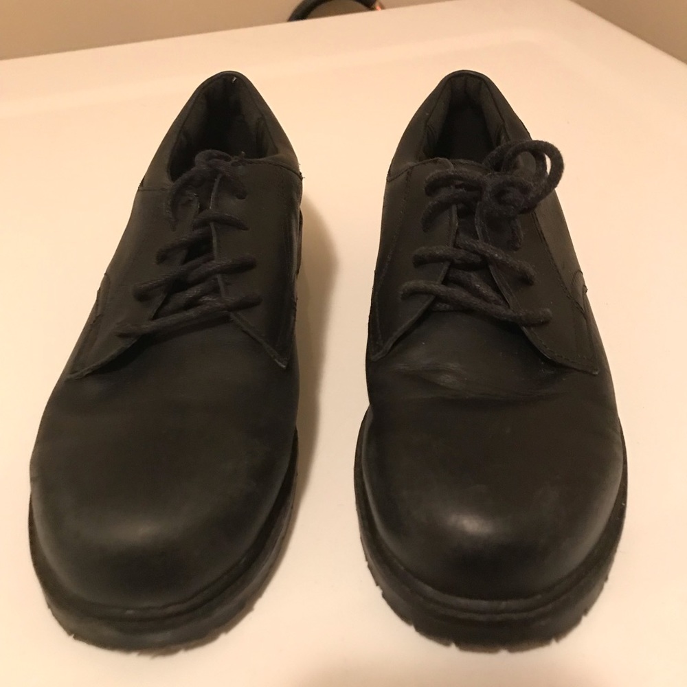 Stride Rite Black Rugged Oxfords - Picture 5 of 8